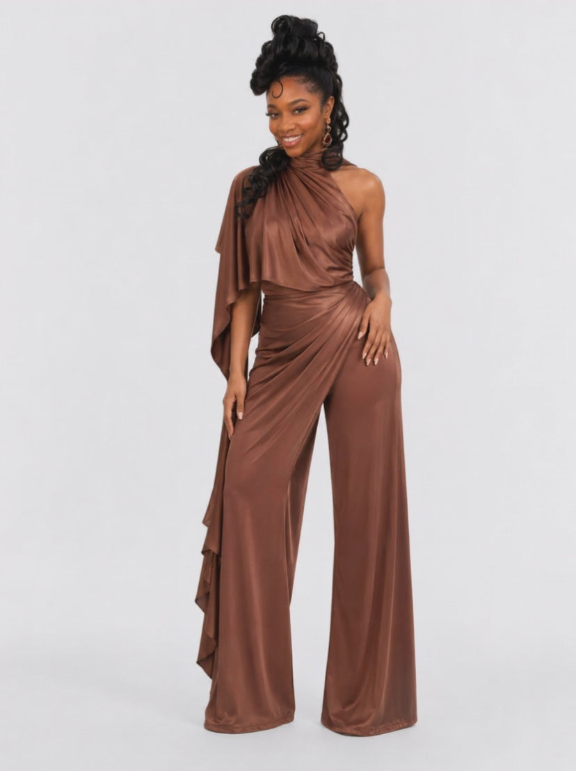 Solene Drape Jumpsuit
